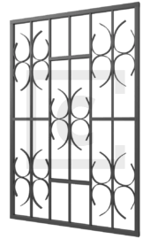 Решётка на окно сварная 3-36